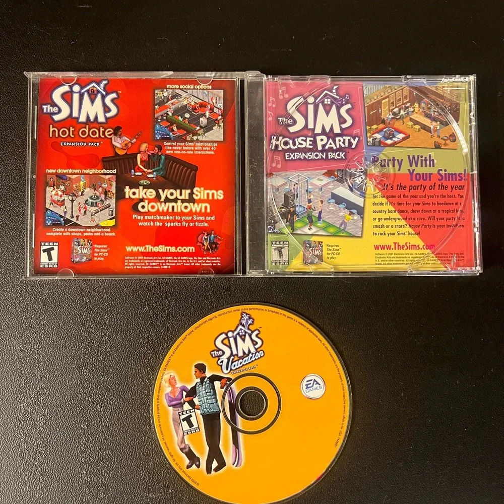 The Sims: Vacation Expansion Pack  (PC, 2002)